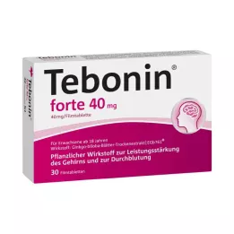 TEBONIN forte 40 mg filmdragerade tabletter, 30 st