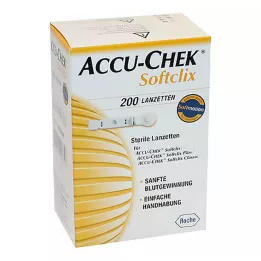 ACCU-CHEK Softclix-lansettar, 200 st