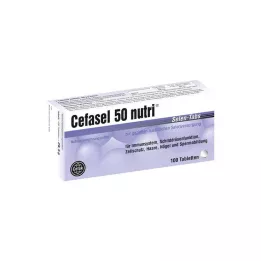 CEFASEL 50 nutri selen tabletter, 100 st