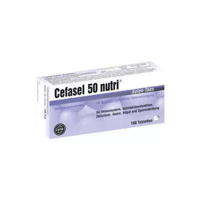 CEFASEL 50 nutri selen tabletter, 100 st