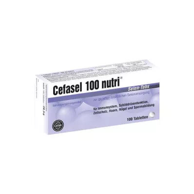 Cefasel 100 nutri Selenium Tabs tabletter, 100 st Cefasel 100 nutri Selenium Tabs tabletter, 100 st