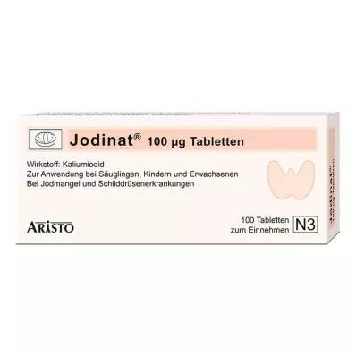 JODINAT 100 µg tabletter, 100 st JODINAT 100 µg tabletter, 100 st