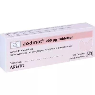 JODINAT 200 μg tabletter, 100 st