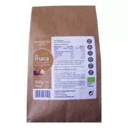 MACA 100% rent organiskt pulver, 500 g