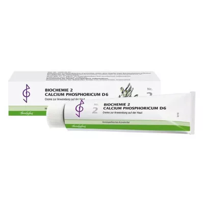 BIOCHEMIE 2 Calcium phosphoricum D 6 kräm, 100 ml BIOCHEMIE 2 Calcium phosphoricum D 6 kräm, 100 ml