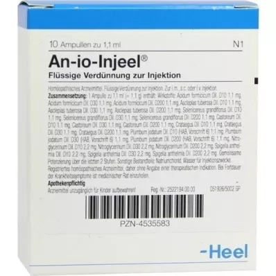 AN-IO Injeel-ampuller, 10 st
