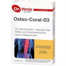OSTEO CORAL D3 Dr.Wolz kapslar, 60 st