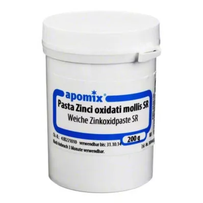 Pasta Zincioxidi Mollis SR, 200 g Pasta Zincioxidi Mollis SR, 200 g