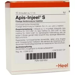 APIS INJEEL S Ampuller, 10 st