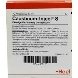 CAUSTICUM INJEEL S Ampuller, 10 st