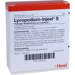 LYCOPODIUM INJEEL S Ampuller, 10 st