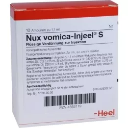 NUX VOMICA INJEEL S Ampuller, 10 st