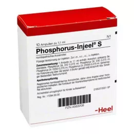 PHOSPHORUS INJEEL S Ampuller, 10 st