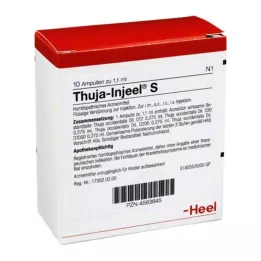 THUJA INJEEL S Ampuller, 10 st