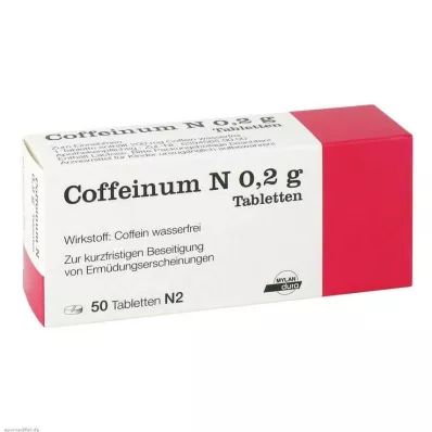 COFFEINUM N 0,2 g tabletter, 50 st