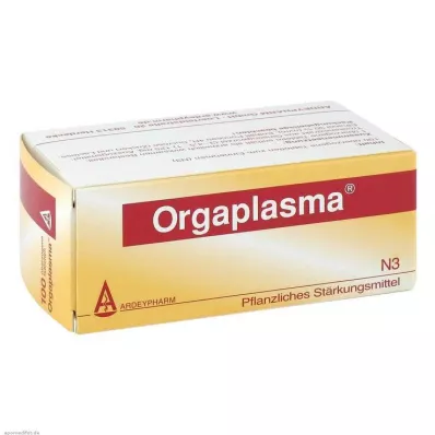 ORGAPLASMA Överdragna tabletter, 100 st ORGAPLASMA Överdragna tabletter, 100 st