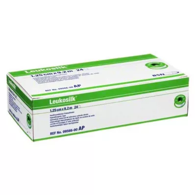 LEUKOSILK 1,25 cmx9,2 m, 24 st LEUKOSILK 1,25 cmx9,2 m, 24 st