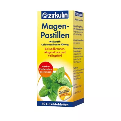 Zirkulin magtabletter, 40 st