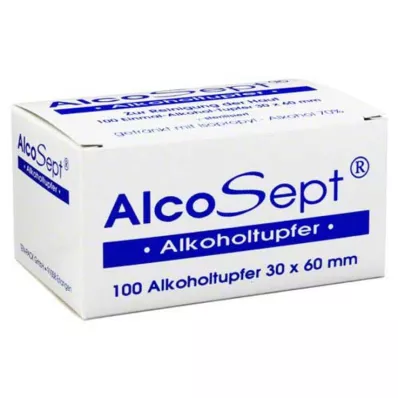 ALKOHOLTUPFER Alcosept, 100 st