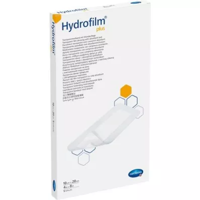 HYDROFILM Plus transparent bandage 10x20 cm, 5 st
