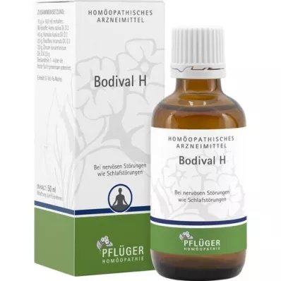 BODIVAL H droppar, 50 ml