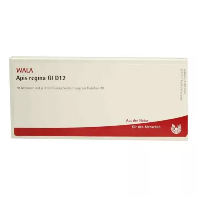 Apis Regina Gl D12 ampuller (10x1 ml) Apis Regina Gl D12 ampuller (10x1 ml)