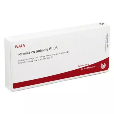 Formica ex animale GL D 5 ampuller, 10X1 ml Formica ex animale GL D 5 ampuller, 10X1 ml