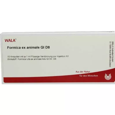 Formica ex animale GL D 8 ampuller, 10X1 ml Formica ex animale GL D 8 ampuller, 10X1 ml