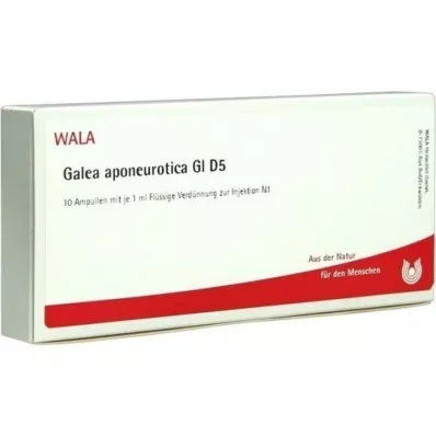 GALEA aponeurotica GL D 5 ampuller, 10X1 ml