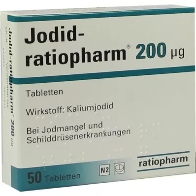 JODID-ratiopharm 200 μg tabletter, 50 st