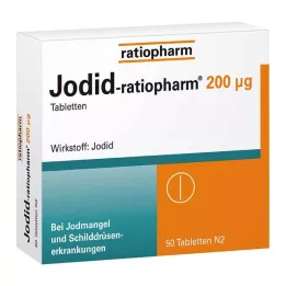 JODID-ratiopharm 200 μg tabletter, 50 st