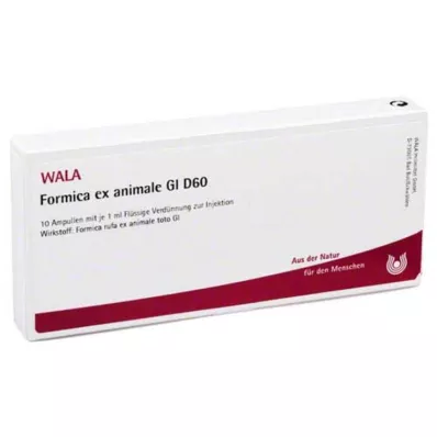 Formica ex animale GL D 60 ampuller, 10X1 ml Formica ex animale GL D 60 ampuller, 10X1 ml