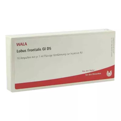 LOBUS frontalis GL D 5 ampuller, 10X1 ml