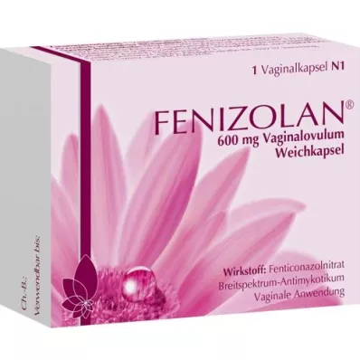 FENIZOLAN 600 mg vaginal vagula, 1 st