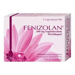 FENIZOLAN 600 mg vaginal vagula, 1 st