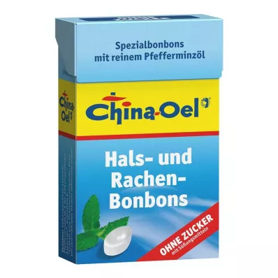 CHINA ÖL Hals- och hostgodis utan socker, 40 g CHINA ÖL Hals- och hostgodis utan socker, 40 g