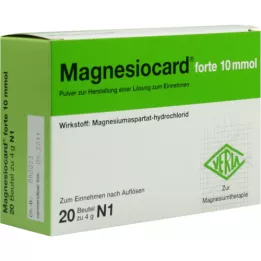 MAGNESIOCARD forte 10 mmol Plv.z.Her.e.Ls.z.Einn., 20 st