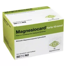 MAGNESIOCARD forte 10 mmol Plv.z.Her.e.Ls.z.Einn., 50 st