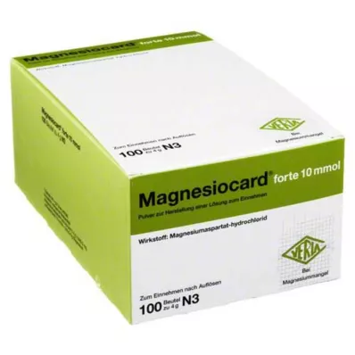 MAGNESIOCARD forte 10 mmol Plv.z.Her.e.Ls.z.Einn., 100 st MAGNESIOCARD forte 10 mmol Plv.z.Her.e.Ls.z.Einn., 100 st