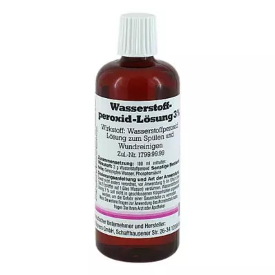 WASSERSTOFFPEROXID Lösning 3%, 100 ml