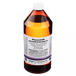 WASSERSTOFFPEROXID Lösning 3%, 1000 ml
