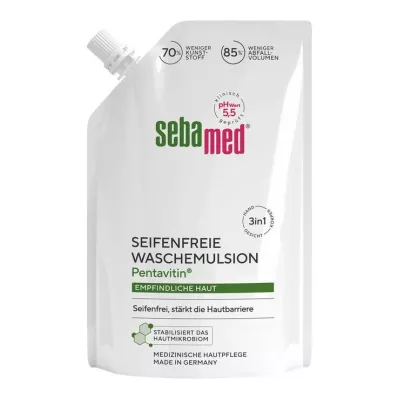 SEBAMED flytande Tvätt emulsion refill, 400 ml