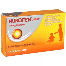 NUROFEN Junior 125 mg suppositorier, 10 st
