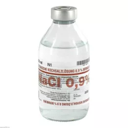 ISOTONISCHE Saltlösning 0,9% Bernburg Inf.-L.Glass, 250 ml