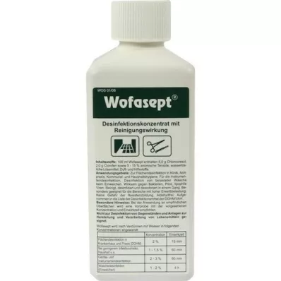 WOFASEPT Desinfektion av instrument och ytor, 250 ml
