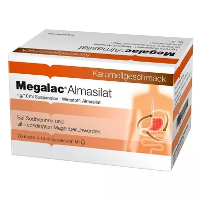 Megalac Almasilate Suspension, 20X10 ml Megalac Almasilate Suspension, 20X10 ml