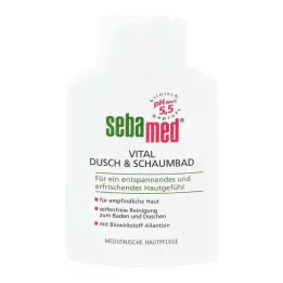 SEBAMED Vital Dusch + Skumbad, 200 ml