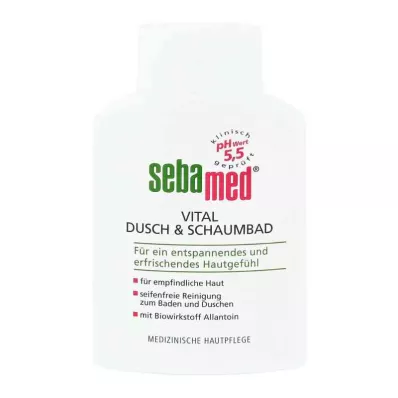 SEBAMED Vital Dusch + Skumbad, 200 ml
