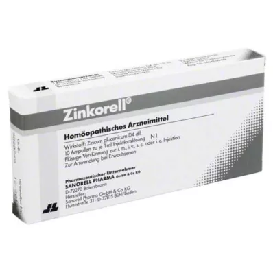 ZINKORELL Ampuller, 10X1 ml