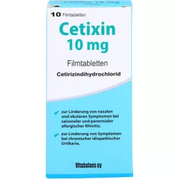 CETIXIN 10 mg filmdragerade tabletter, 10 st